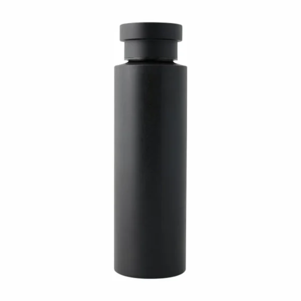 Ánfora Element de acero inoxidable con capacidad de 700 ml, vista lateral sobre fondo neutro