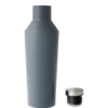 Cava botella de acero inoxidable 500 ml con textura tipo roca y tapa de rosca hermética para regalo corporativo