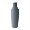 Cava botella de acero inoxidable 500 ml con textura tipo roca y tapa de rosca hermética para regalo corporativo