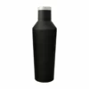 Cava botella de acero inoxidable 500 ml con textura tipo roca y tapa de rosca hermética para regalo corporativo