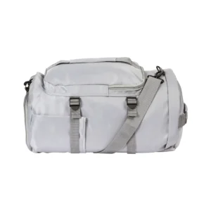 Maleta Lihula. gris con compartimento para ropa seca y húmeda, correas ajustables.