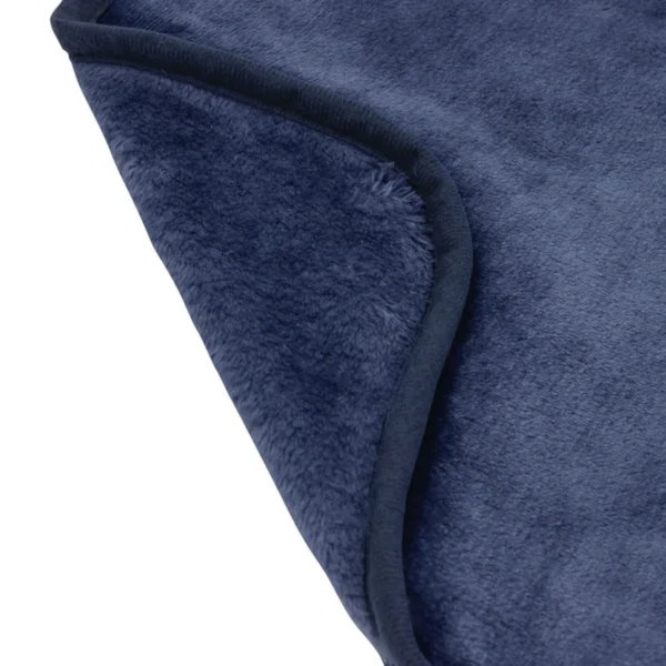 Manta y almohada de viaje TEDDY. Set de manta polar y almohada de viaje compacta con funda integrada