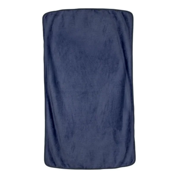 Manta y almohada de viaje TEDDY. Set de manta polar y almohada de viaje compacta con funda integrada