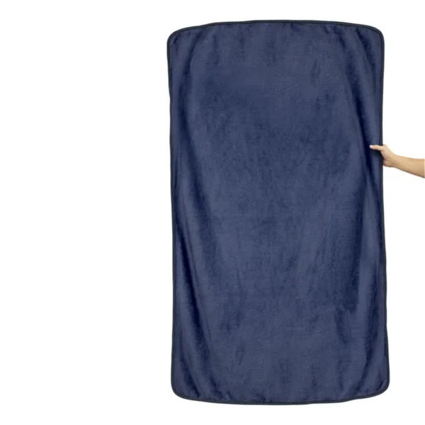 Manta y almohada de viaje TEDDY. Set de manta polar y almohada de viaje compacta con funda integrada