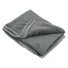 Manta y almohada de viaje TEDDY. Set de manta polar y almohada de viaje compacta con funda integrada