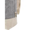 Mochila Natty de algodón reciclado con compartimento principal, broches metálicos y asas ajustables para hombro