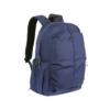 Mochila Pragel de poliéster con compartimento principal y bolsas laterales, para personalización corporativa con logotipo