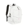 Mochila Pragel de poliéster con compartimento principal y bolsas laterales, para personalización corporativa con logotipo