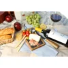 Set para queso Hun. de madera y acero inoxidable, ideal para regalo corporativo personalizado con logo de empresa en Querétaro.