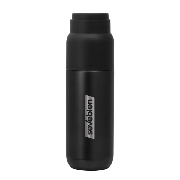 Termo CAPTER compacto de 24 cm en color sólido listo para personalizar con logotipo