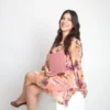 AGENDA SEMANAL UNIK de curpiel con esquineros metálicos, bolígrafo y caja regalo coordinada, abierta mostrando secciones internas