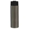 Botella térmica ALLY de acero inoxidable doble pared 450 ml con tapa PP y acabado mate, presentada en caja kraft