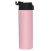 Botella térmica ALLY de acero inoxidable doble pared 450 ml con tapa PP y acabado mate, presentada en caja kraft