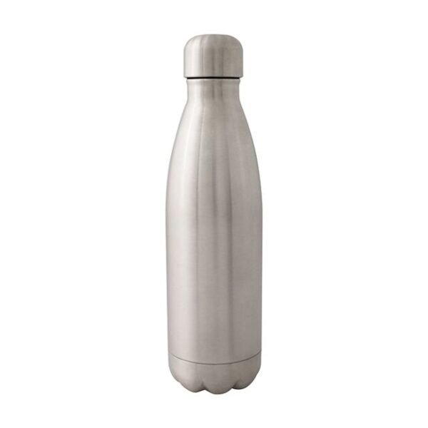 Anfora Stahl botella térmica de acero inoxidable doble pared 500 ml con acabado mate y tapón de sellado al vacío