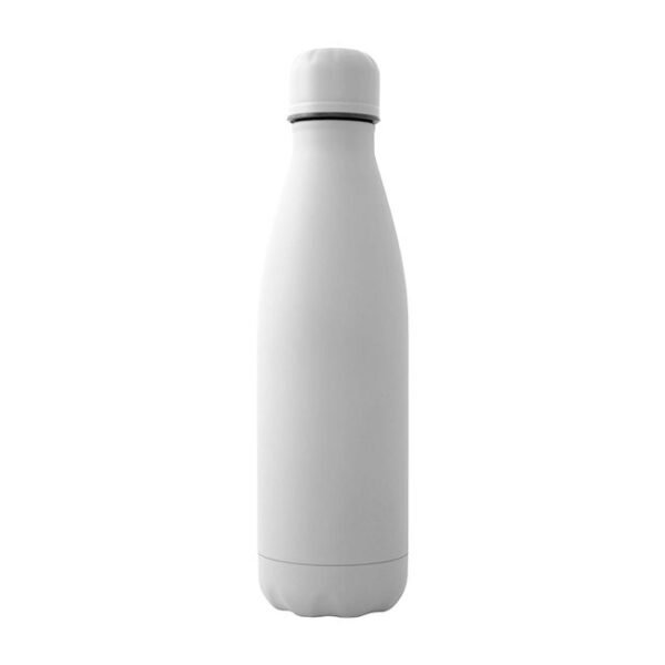 Anfora Stahl botella térmica de acero inoxidable doble pared 500 ml con acabado mate y tapón de sellado al vacío