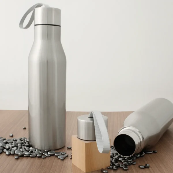 Link botella térmica de acero inoxidable doble pared 500 ml con logotipo empresarial grabado
