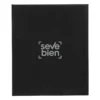 Set ejecutivo SENSE con bolígrafo de aluminio y libreta de poliuretano en caja de regalo negro mate