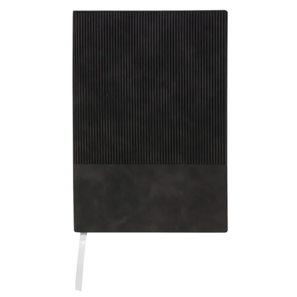 Set ejecutivo SENSE con bolígrafo de aluminio y libreta de poliuretano en caja de regalo negro mate