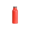 Botella Murzuk de acero inoxidable con tapa de rosca y cuerpo de doble pared, capacidad 500 ml