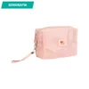 Juego de belleza Khobi con cosmetiquera, cepillo, máscara de ojos con gel y liga para cabello, set completo de cuidado personal