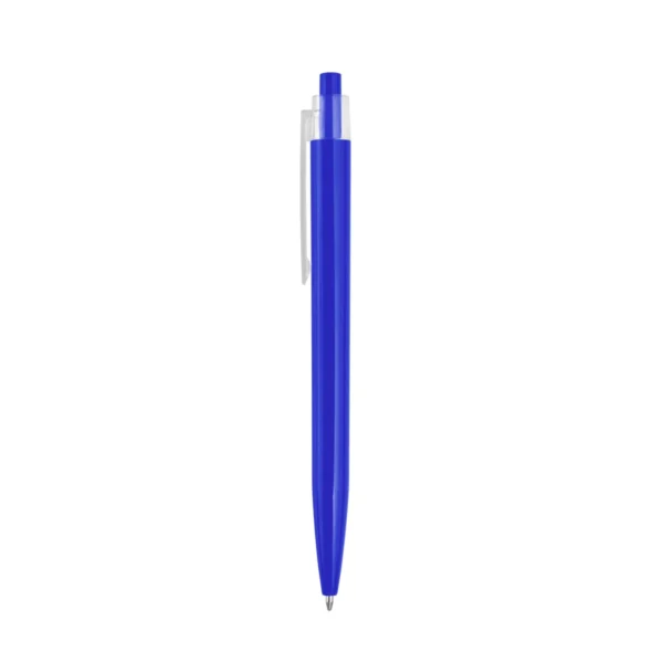 Bolígrafo CRAY retráctil de plástico ABS con cuerpo brillante y clip transparente para personalización con logo empresarial, imagen 12