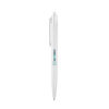 Bolígrafo CRAY retráctil de plástico ABS con cuerpo brillante y clip transparente para personalización con logo empresarial, imagen 2