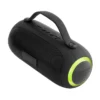 Bocina bluetooth TURBO con malla metálica, iluminación LED multicolor y caja de regalo Kraft para empresas