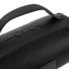 Bocina bluetooth TURBO con malla metálica, iluminación LED multicolor y caja de regalo Kraft para empresas