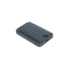 Power Bank Poti cargador inalámbrico plegable con acabado tipo curpiel y tarjetero integrado