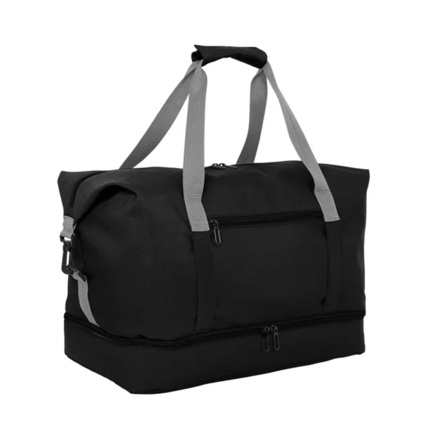 Bolso deportivo HUNTER de poliéster 900D con compartimentos múltiples y base independiente para ropa, personalizad — vista 15