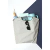 Bolsa Attapeu de nylon 34x39x4 cm con área de impresión de 15x15 cm para logotipo corporativo — vista 02