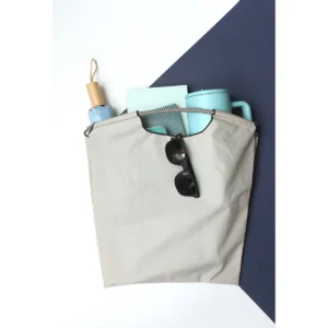Bolsa Attapeu de nylon 34x39x4 cm con área de impresión de 15x15 cm para logotipo corporativo — vista 02