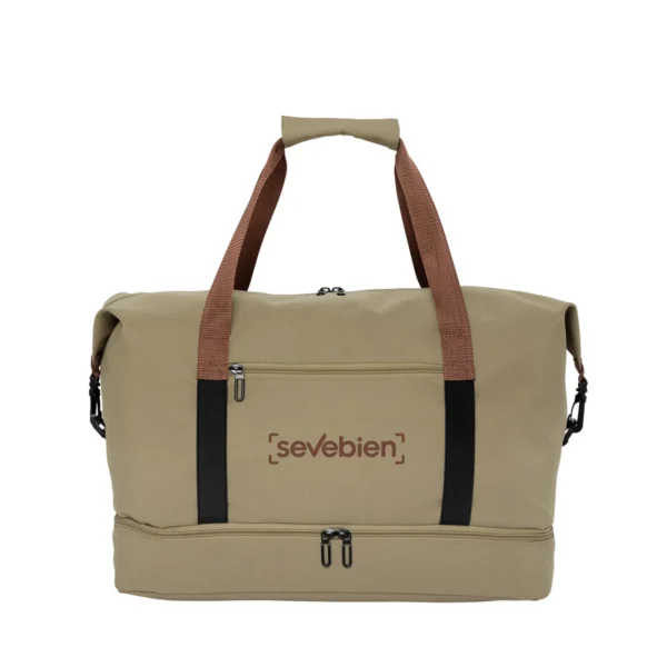 Bolso deportivo HUNTER de poliéster 900D con compartimentos múltiples y base independiente para ropa, personalizad — vista 03