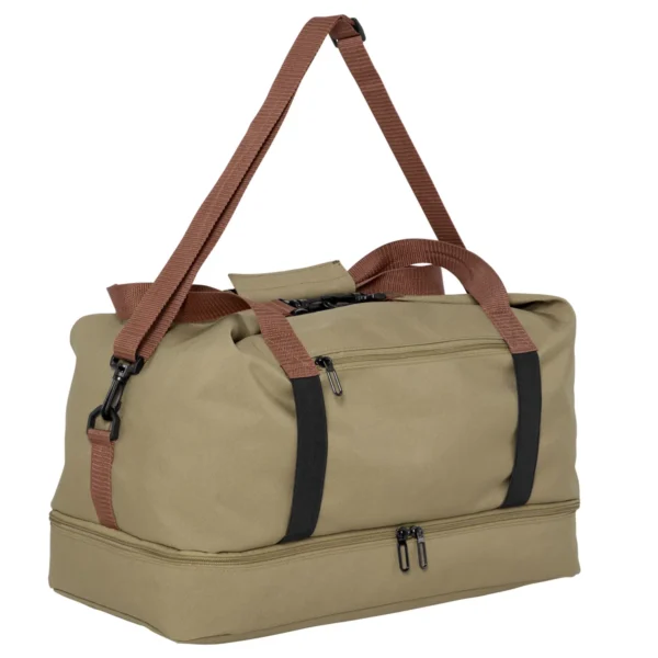 Bolso deportivo HUNTER de poliéster 900D con compartimentos múltiples y base independiente para ropa, personalizad — vista 08