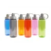 Cilindro para agua Tropical de PET con capacidad de 1 litro, tapa de rosca y correa, listo para personalizar con l — vista 01