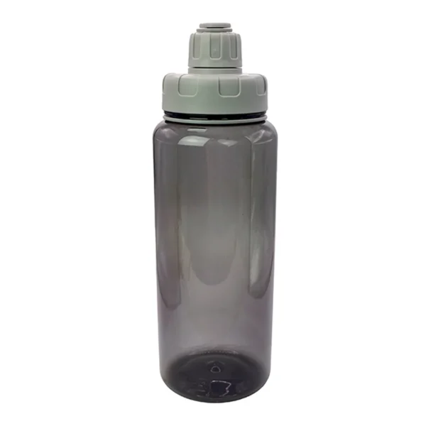 Cilindro para agua Tropical de PET con capacidad de 1 litro, tapa de rosca y correa, listo para personalizar con l — vista 11
