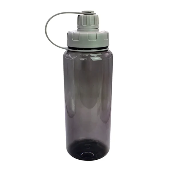 Cilindro para agua Tropical de PET con capacidad de 1 litro, tapa de rosca y correa, listo para personalizar con l — vista 12