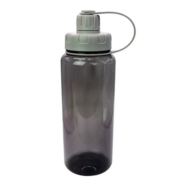 Cilindro para agua Tropical de PET con capacidad de 1 litro, tapa de rosca y correa, listo para personalizar con l — vista 13