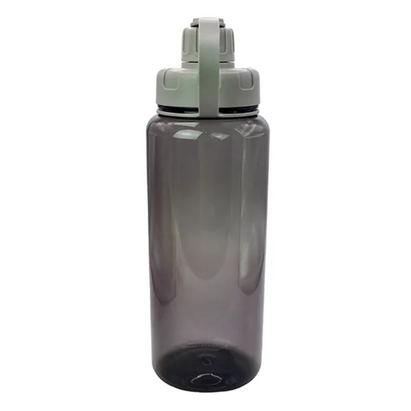 Cilindro para agua Tropical de PET con capacidad de 1 litro, tapa de rosca y correa, listo para personalizar con l — vista 15
