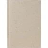 Libreta Bio Sustentable de pasta rígida de Lemongrass con 80 hojas de papel de paja de trigo, personalizada con lo — vista 02