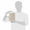 Libreta Bio Sustentable de pasta rígida de Lemongrass con 80 hojas de papel de paja de trigo, personalizada con lo — vista 10