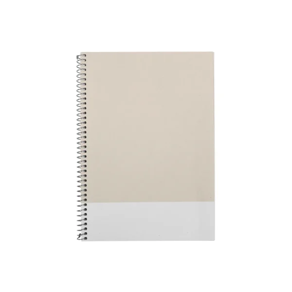 Libreta Kolossi con cubierta rígida de bambú y encuadernación en espiral, formato 17.6x25 cm, 80 hojas rayadas — vista 06