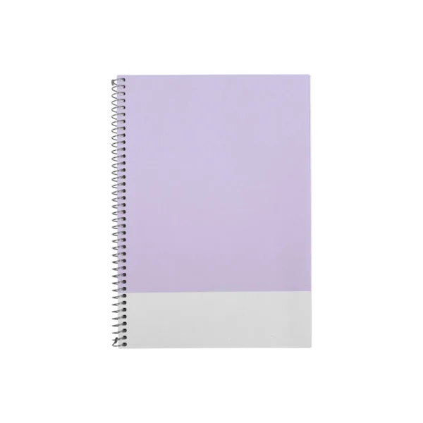 Libreta Kolossi con cubierta rígida de bambú y encuadernación en espiral, formato 17.6x25 cm, 80 hojas rayadas — vista 08