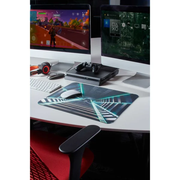 Mouse Pad Gamer Madoox de poliuretano 43x35 cm con superficie suave, base antiderrapante y área de impresión compl — vista 04