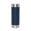 Mug térmico TROVE de 650 ml con doble pared, franja mate central y tapa transparente, presentado en caja Kraft color Blanco, imagen 1