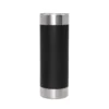 Mug térmico TROVE de 650 ml con doble pared, franja mate central y tapa transparente, presentado en caja Kraft color NEGRO, imagen 7