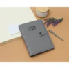 Set de Agenda Premium Bati con bolígrafo y caja de regalo personalizados con logotipo corporativo — vista 02