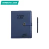 Set de Agenda Premium Bati con bolígrafo y caja de regalo personalizados con logotipo corporativo — vista 05