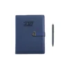 Set de Agenda Premium Bati con bolígrafo y caja de regalo personalizados con logotipo corporativo — vista 10