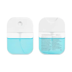 Spray Sanitizante Aira de plástico con depósito transparente y atomizador, capacidad 1.27 Oz, personalizable con l — vista 01